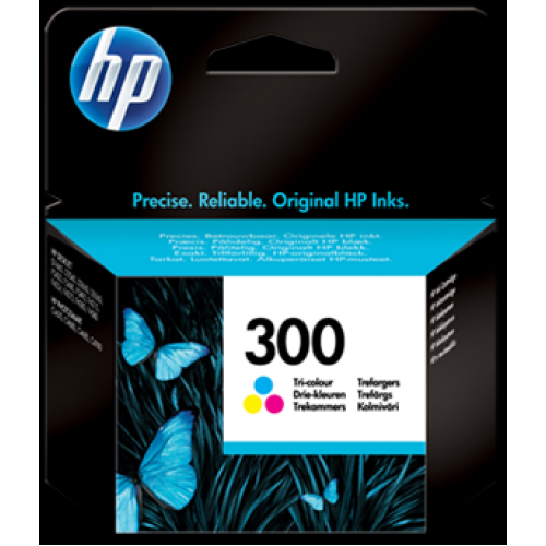 Cartus cerneala HP300 color original, CC643EE