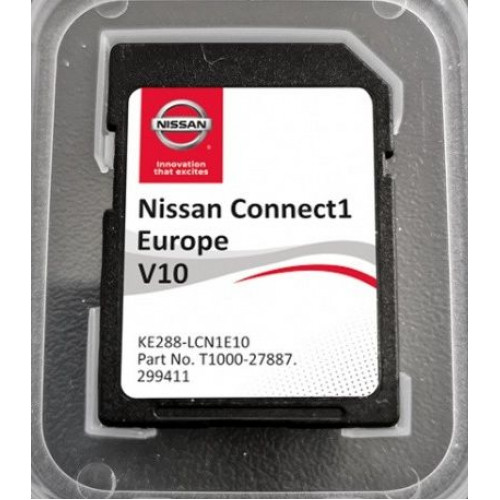 Card harti navigatie GPS Nissan LCN1 2021 Cube Juke Micra Note Qashqai