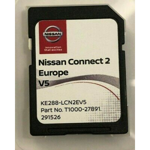 Card harti navigatie GPS Nissan LCN2 2021 v6 Juke Micra Note Leaf E-NV200
