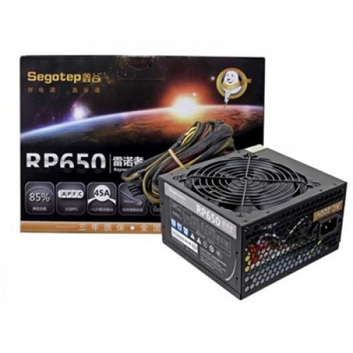 Sursa 650W Segotep Raynor Power 85%, ventilator 120mm, RP650