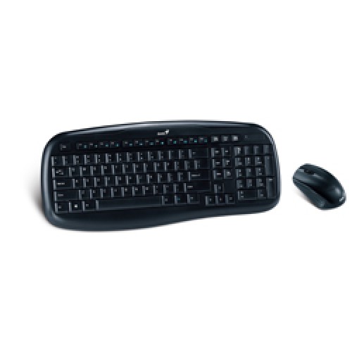 Kit wireless tastatura si mouse Genius KB-8000, 313400046101